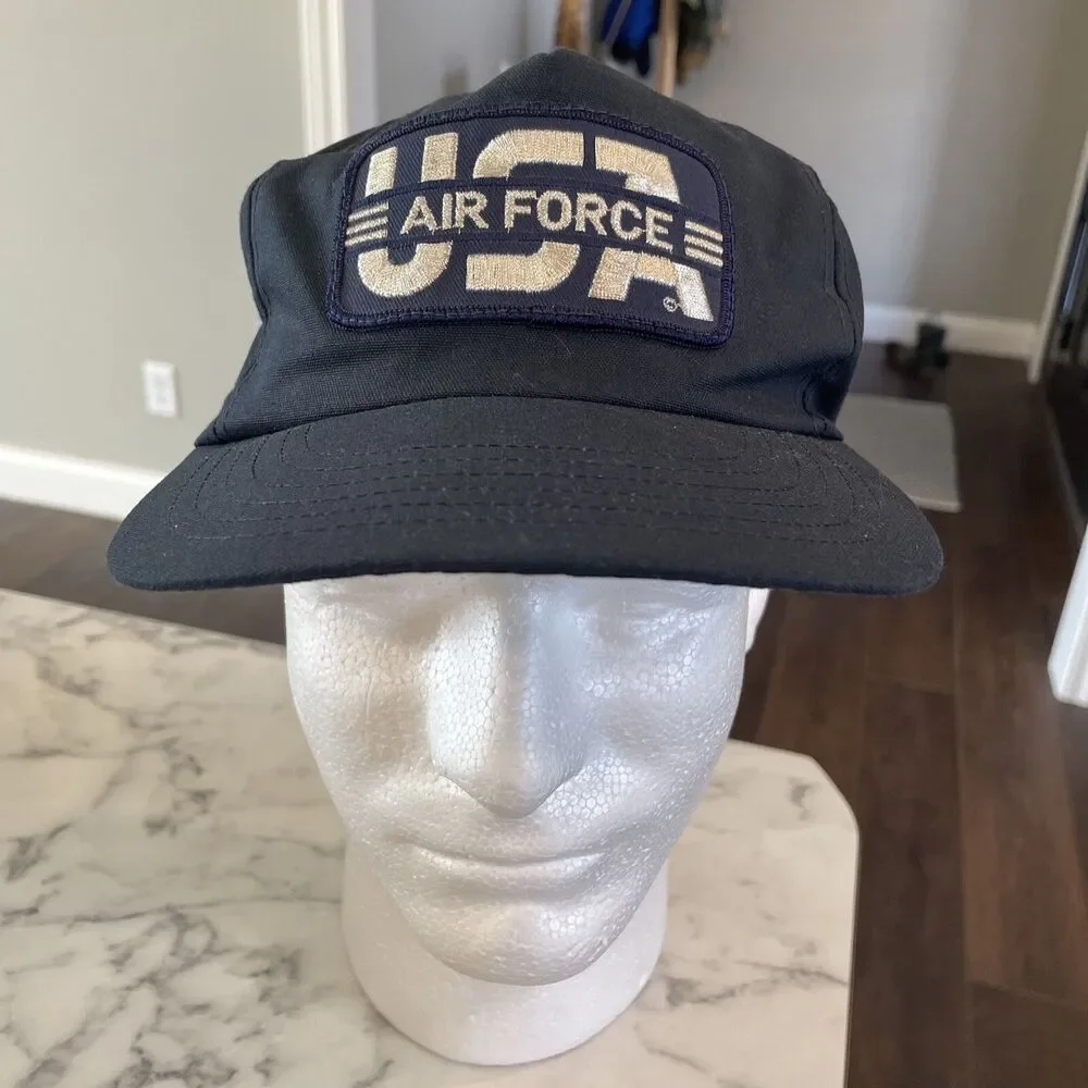 VTG US Air Force Snapback Cap; Best Cap; made in USA; Lightweight; 80s 90s